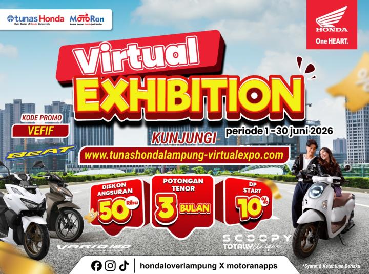 Lebih Praktis dan Banjir Promosi, Astra Motor Natar Sukseskan Program Virtual Exhibition Sepanjang Juni 2026